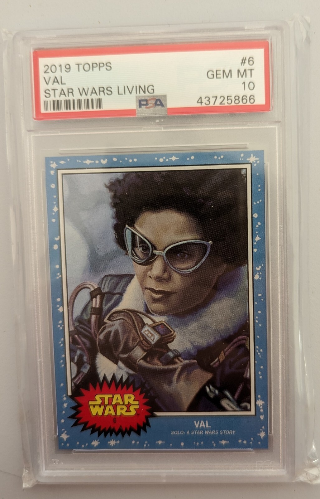 Star Wars Living 2019 Topps Val #6 PSA 10