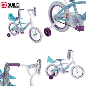 frozen bike with sleigh