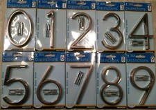 Hillman Modern 5 Floating Standoff Or Flush Mount House Address Numbers Bronze