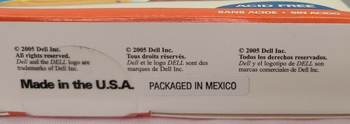 Dell Premium High Gloss 4x6 100 Sheets Photo Paper 90-Brightness 2005 NOS - Picture 4 of 6