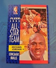 1991-92 Fleer - All-Star Team Michael Jordan #211 for sale online