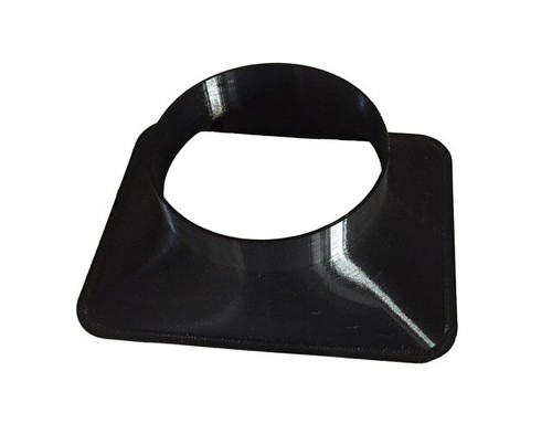 CUSTOM SIZE Rectangular 130x100mm Air Intake 76mm Duct Inlet Motorsport ...