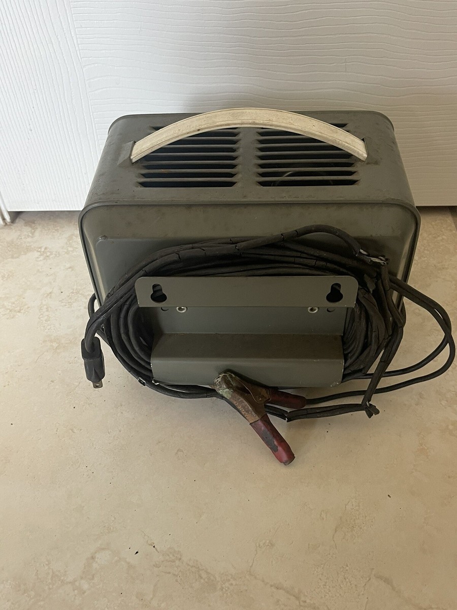 Vintage Sears 6 Amp 6-12 Volt Car Auto Battery Charger Collectible