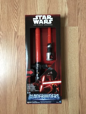 star wars the force awakens kylo ren deluxe electronic lightsaber