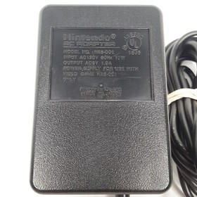 Original Nintendo OEM NES-002 Power Supply AC Adapter Cleaned & Tested
