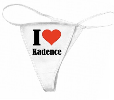 String Tanga I Love Kadence das ideale Geschenk für Valentinstag Weihnachten TOP