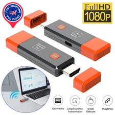 Long Range 1080P HDMI Wireless Extender Video Screen Transmitter & Receiver Kit.