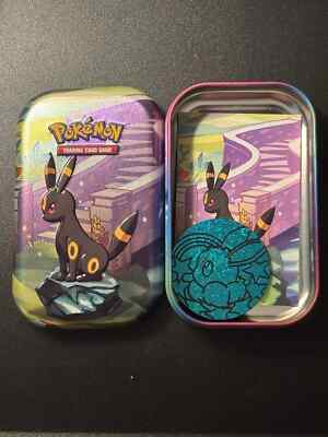 CHOOSE YOUR TIN* Prismatic Evolutions Empty Mini Tin EMPTY (Plus