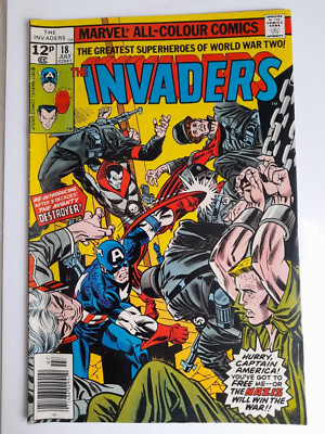 Invaders #18 July 1977 FINE+ 6.5 1st appearance of the Destroyer