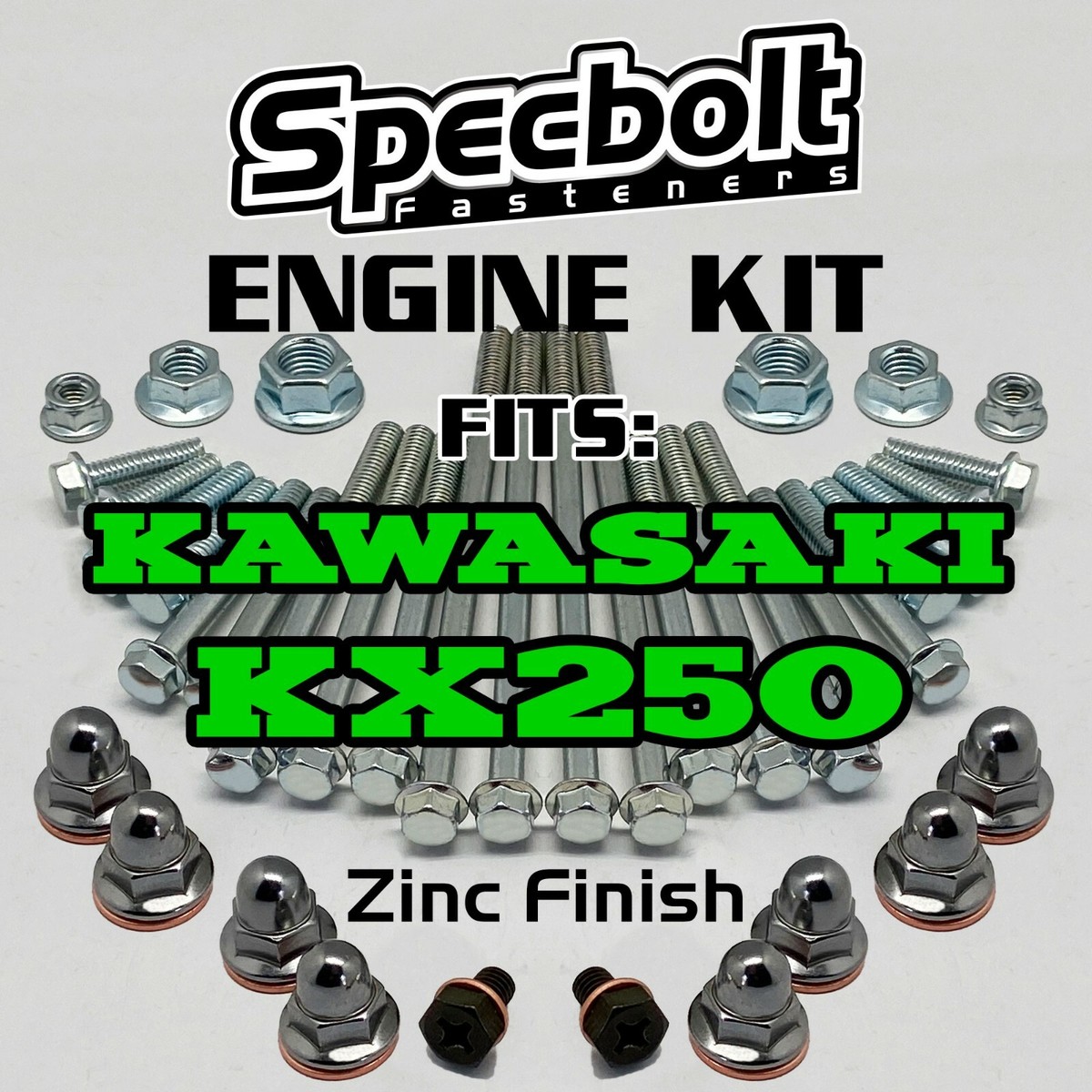 Motorcycle Fender Pernos Y Clips Para 2006 Kawasaki KX250