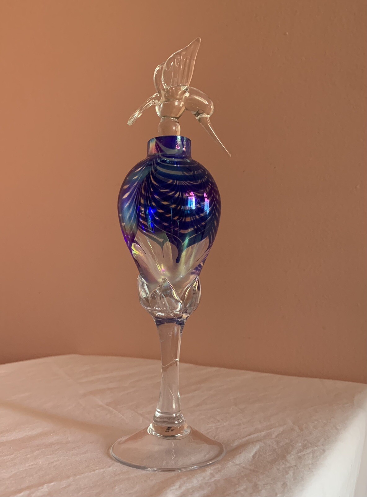 hummingbird perfume bottle