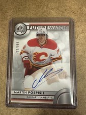 2023-24 SP AUTHENTIC #199 MARTIN POSPISIL FUTURE WATCH ON CARD ROOKIE AUTO /999