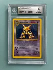 Pokémon TCG Alakazam Base Set 1/102 Holo Shadowless Holo Rare BGS 4 PSA