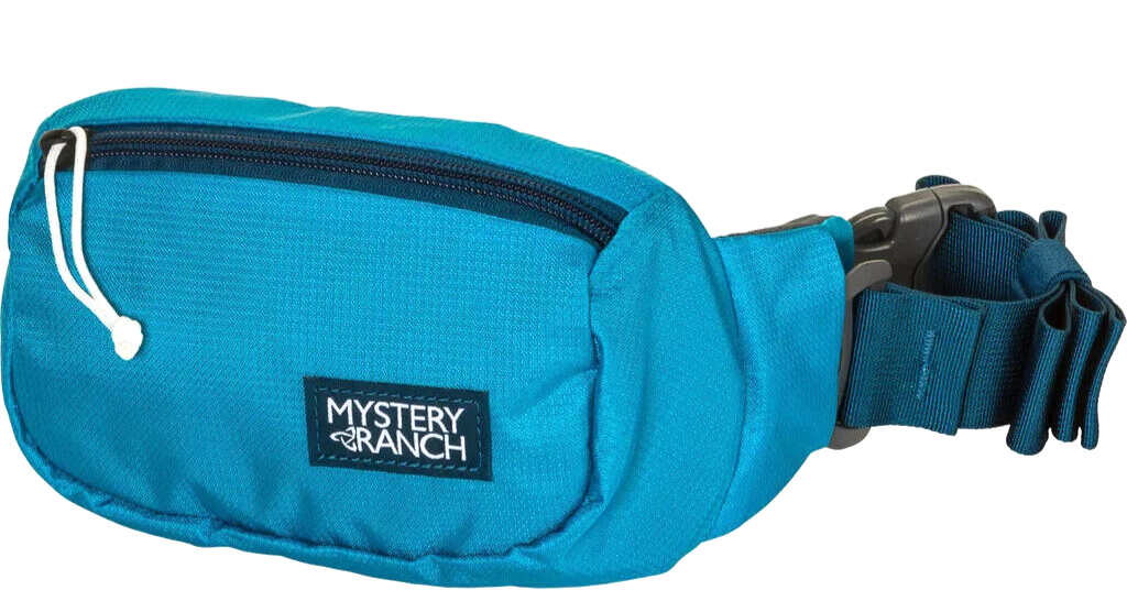 Mystery Ranch Forager Hip Pack Fanny Pack Blue Bag Waist Walking