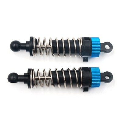2 pièces En Plastique avant Amortisseur Ensembles 65mm pour RC 1/18