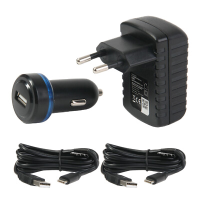 Speedlink Set Netzteil + KFZ Ladegerät USB-C für Nintendo Switch / Lite Konsole