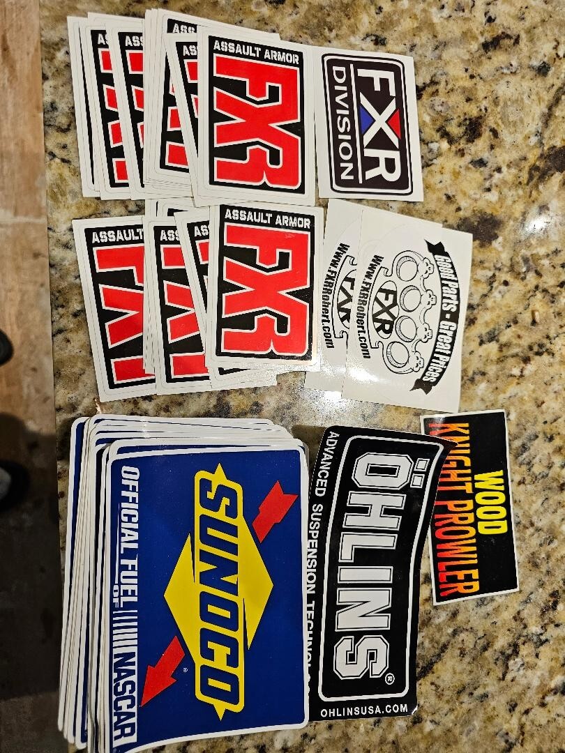 Fxr Racing Emblems Harley Davidson FXR Decals stickers and other decals total of 42 Decals ...