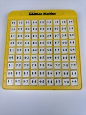 Lakeshore Addition Machine Math Educational Tool Push Button Home School