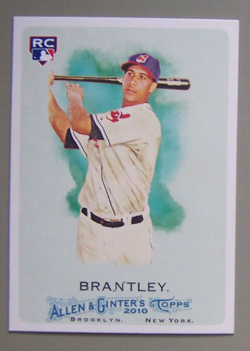 2010 Topps Bowman Michael Brantley RC:AG 238/T Heritage 172/Bow Ch 204/N Ch 272 - Foto 2 di 9