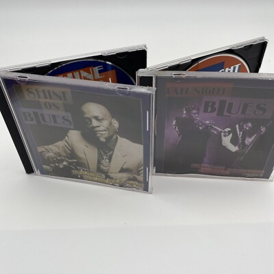 Simply Blues 2 CDs John Lee Hooker Ray Charles BB King Lightin  Hopkins Late