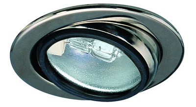  Paulmann Möbel Einbauleuchten schwenkbar max.20W 12V G4 69mm Chrom/Stahlblech/G