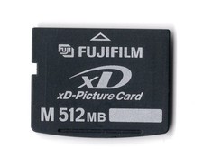 Fujifilm xD Picture Card M 512MB Camera Memory Card Fits Olympus 