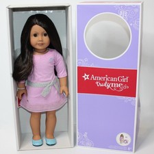 American Girl Just Like You Truly Me 42 Doll Dark Brown Hair  Light Brown Eyes