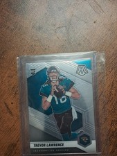 Trevor Lawrence 2021 Panini Mosaic Football Base Set RC Rookie Card #301 Jaguars. rookie card picture