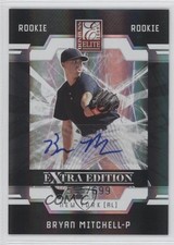 2009 Donruss Elite Extra Edition Rookie 555/699 Bryan Mitchell #120 Auto 6x7