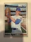 1970 Topps #712 Nolan Ryan – New York Mets – Vintage MLB Card – HOF Pitcher