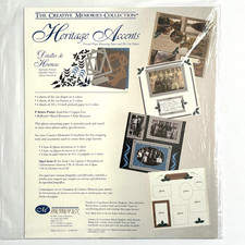 Creative Memories Heritage Accents Die Cut Accents Frames Printed Paper Kit New