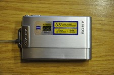 Sony Cyber-shot DSC-T200 8.1MP Digital Camera - Silver