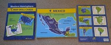 A Beka Western Hemisphere Map Skill Cards 30 ...