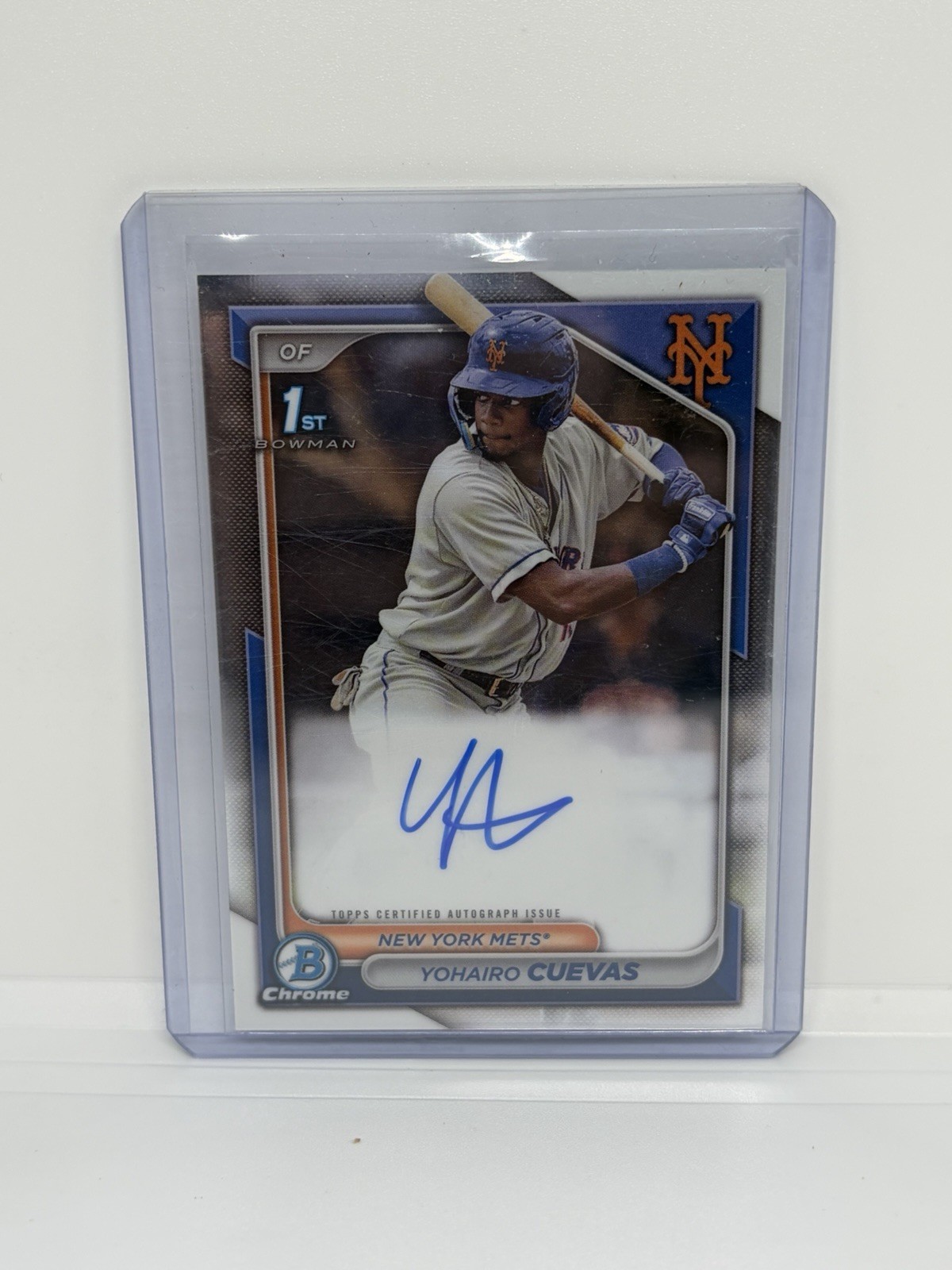2024 Bowman Chrome Prospect Auto Yohairo Cuevas #CPA-YCU Auto