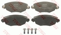 Trw GDB1434 BremsklöTze, BremsbeläGe FüR Ford Mondeo Iii Turnier (Bwy)