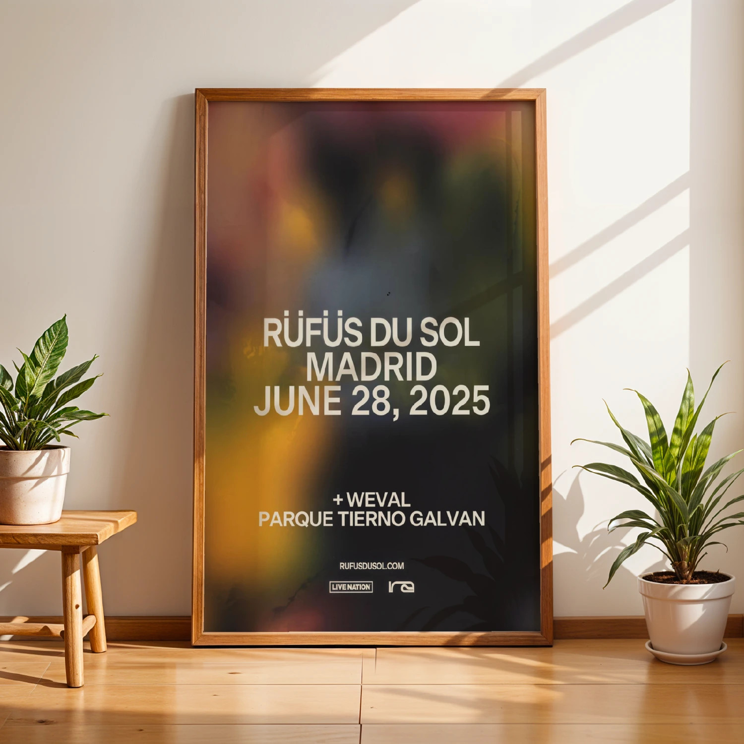 Madrid June 28 2025 Parque Tierno Galvan Spain Poster