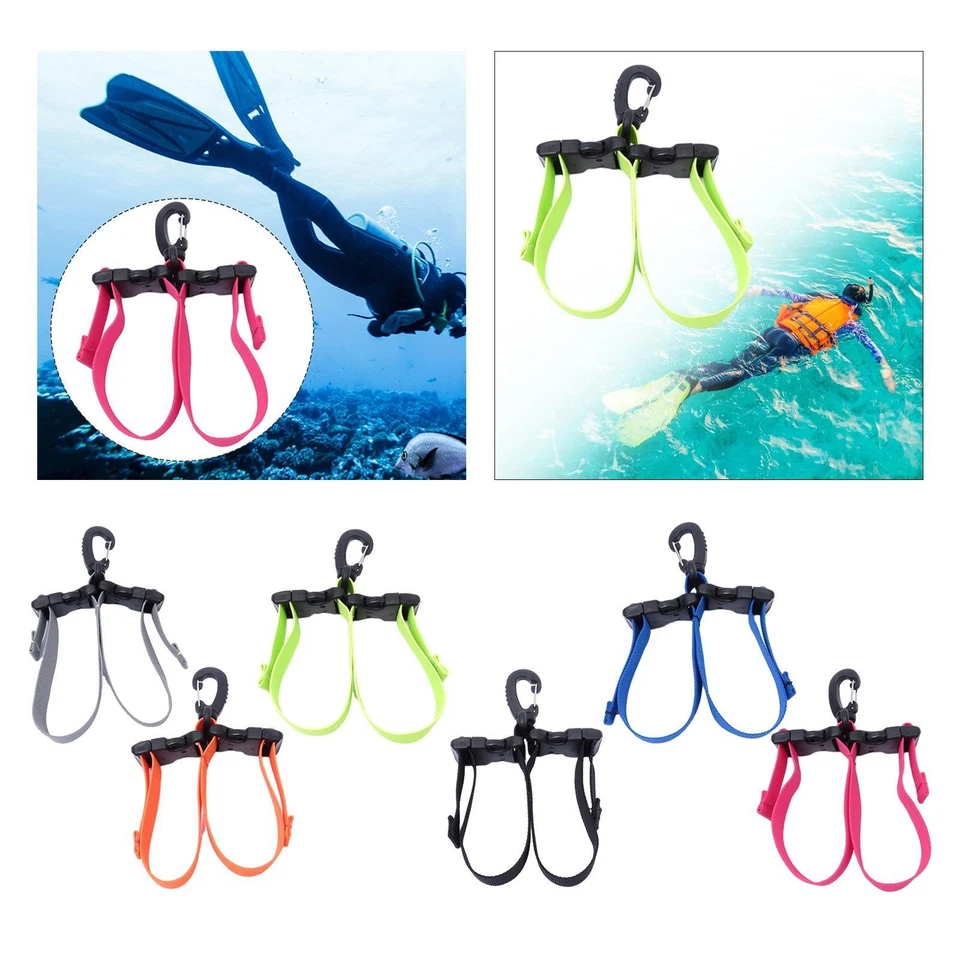 Sangle pour palmes de plongée, boucles pour palmes de plongée, équipement - Photo 1/1