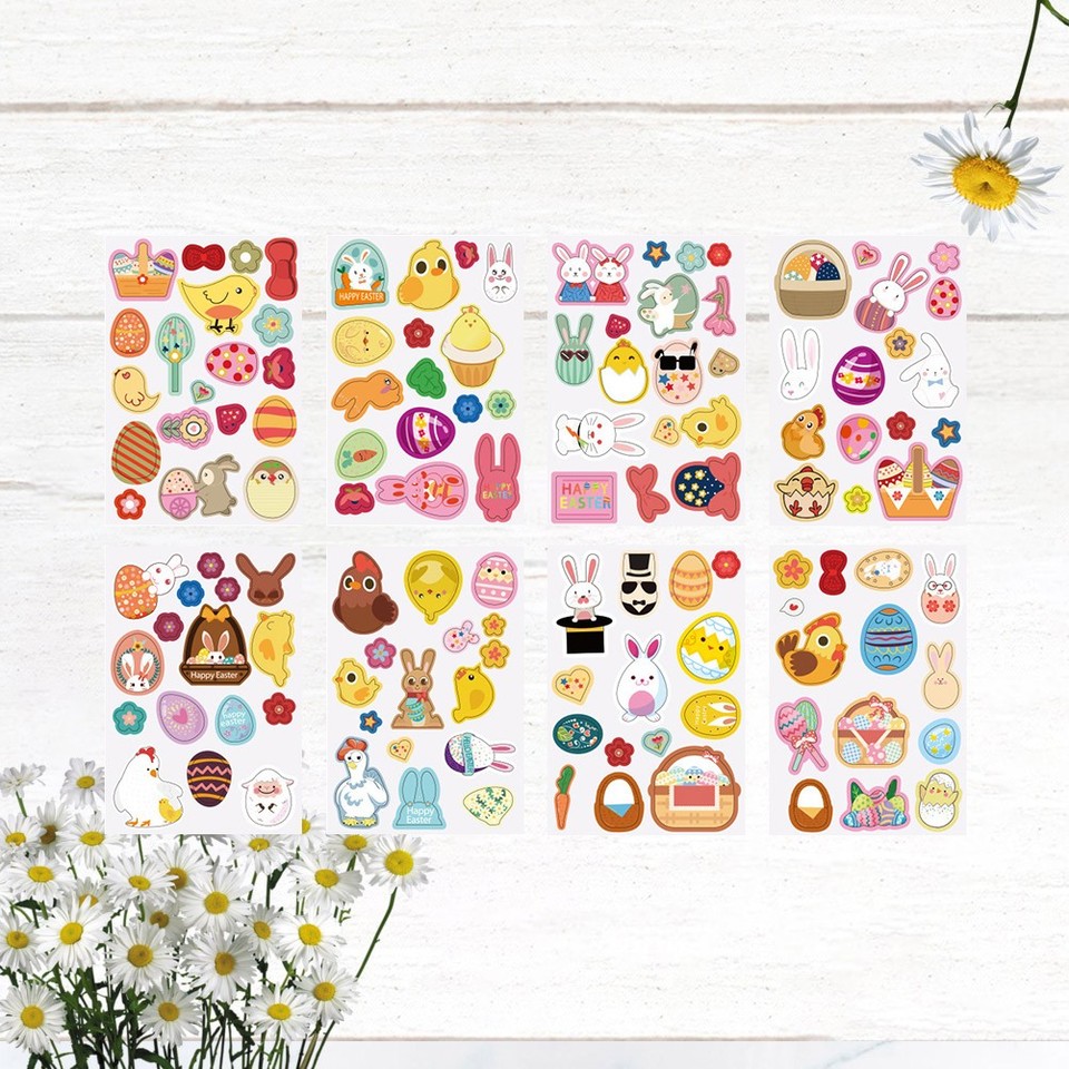 Sticker Carini 2 Set Stickers Animali Per Bambini Adesivi Carini Adesivo Decorativo | eBay