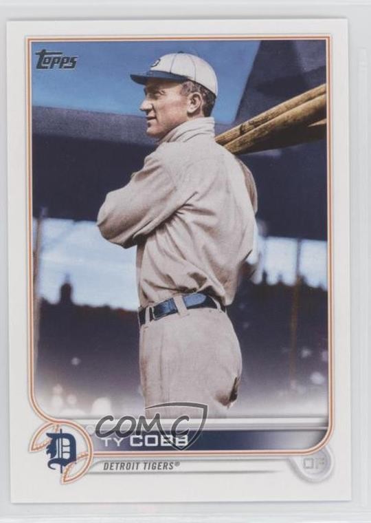 2022 Topps Update Legend Variation SP Legend Variation Ty Cobb #US204 HOF c6q