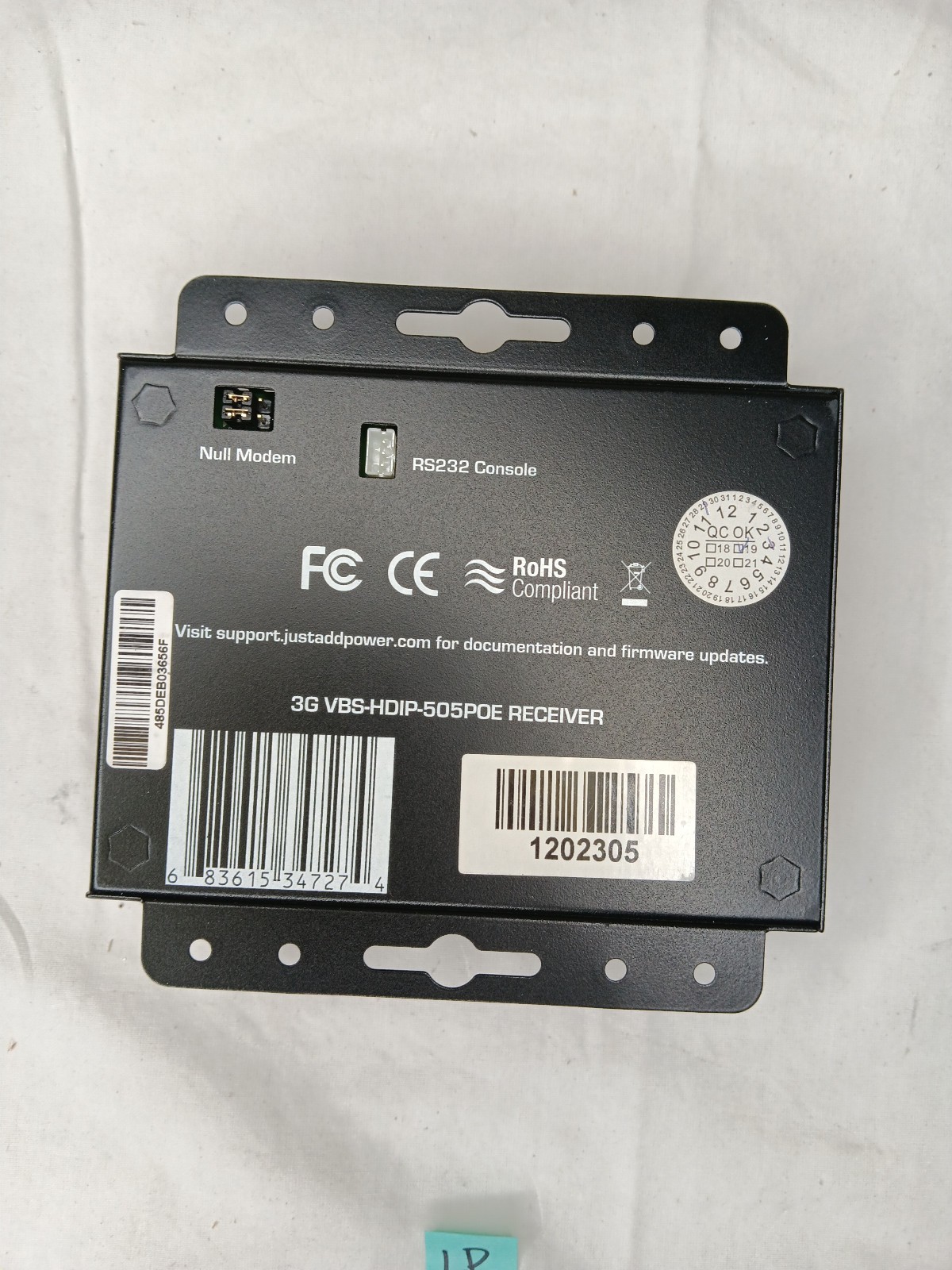 Just Add Power 505POE 2G/3G 1080P Receiver p989