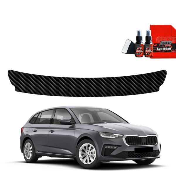 Grizzglass Bodyshield Carbon-Ladekantenschutzfolie FüR Skoda Scala (2023-2025)-image