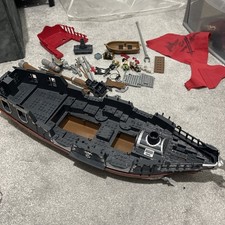 Mega Bloks Pyrates 3619 Admiral Scathes Predator Pirate Ship Incomplete 