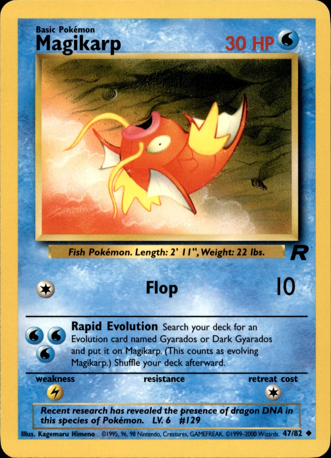 Team Rocket #47/82 Magikarp