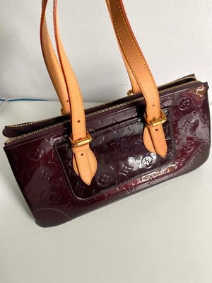 Louis Vuitton Rosewood Avenue Vernis Amarante, fast wie neu