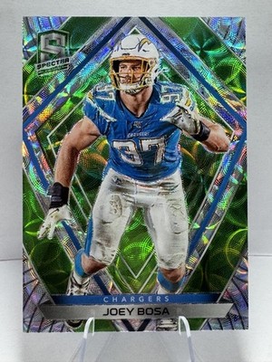 2020 Joey Bosa 21/35 Panini Spectra Green Scope #117 Chargers