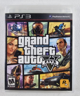 Grand Theft Auto V   Sony PlayStation 3   Complete in Box with Map