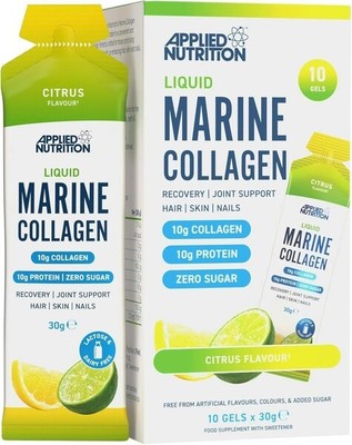 Applied Nutrition Liquid Marine Collagen, Citrus - 10 x 30g (83,30 EUR/kg)