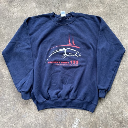 Kentucky Derby 2007  Official Blue Longsleeve Sz L 