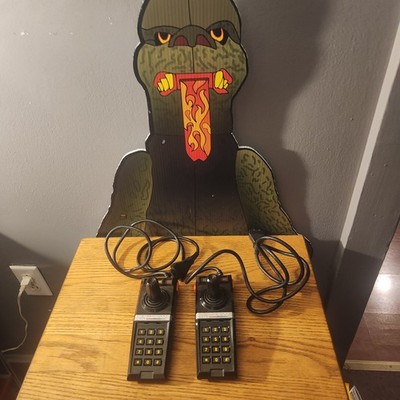 Vintage OEM Atari 5200 Controller Original Keypad Joystick Wired Game Lot Of 2