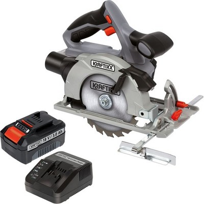 Kraftixx by Einhell Handkreissäge KX-HKS 18 18V Li-Ion + 3,0Ah Akku & Ladegerät